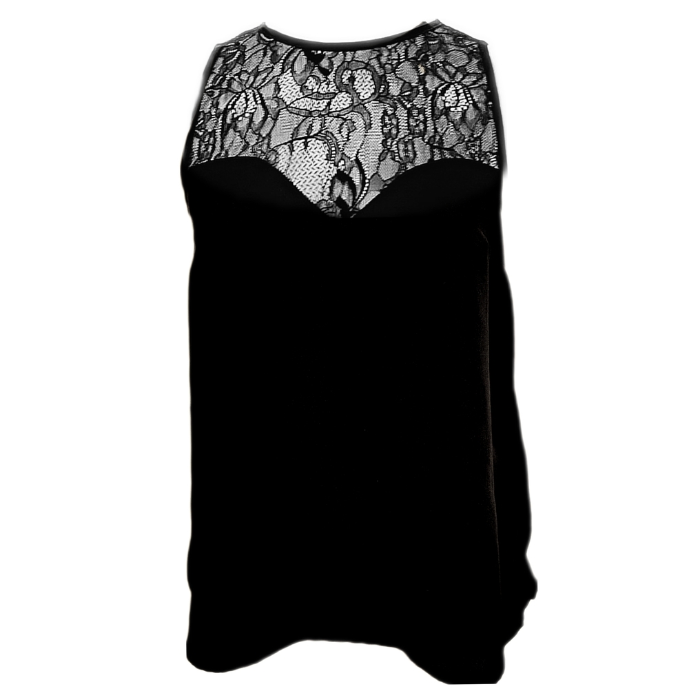 H&M Black Lace Blouse